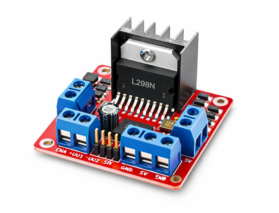 L298N DC Motor Driver Module