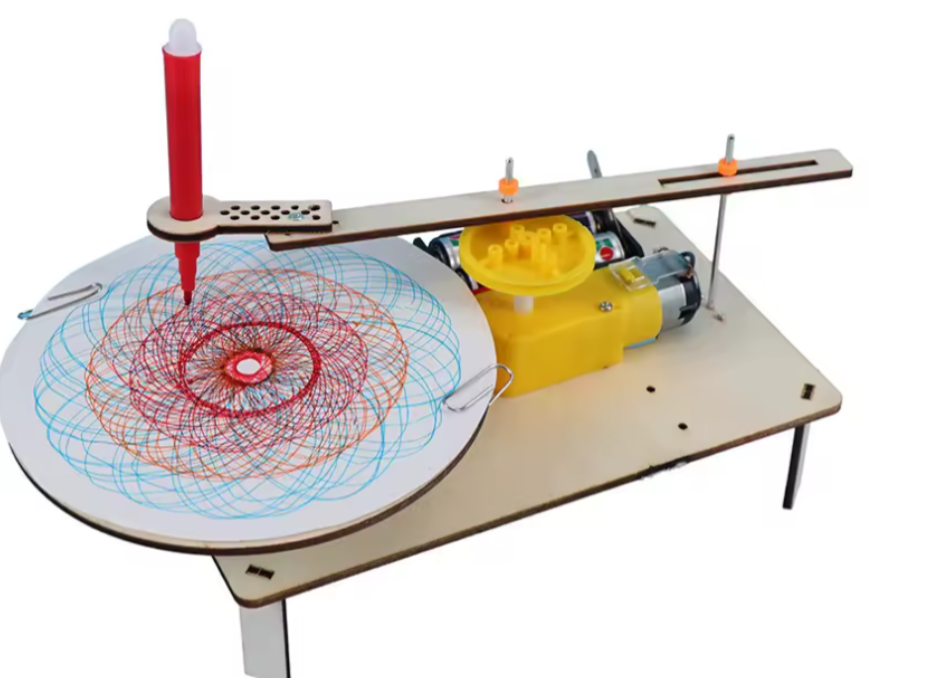 Wooden Electric Drawing Robot