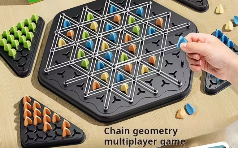 Triggle Chain Triangle Chess Game