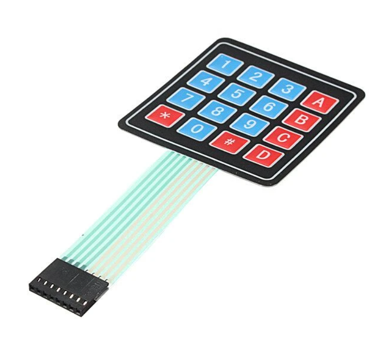 Matrix Array Membrane Switch Keypad (4x4)