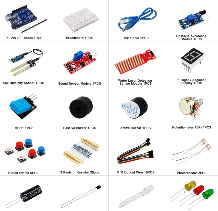 Arduino UNO R3 Learning Kit