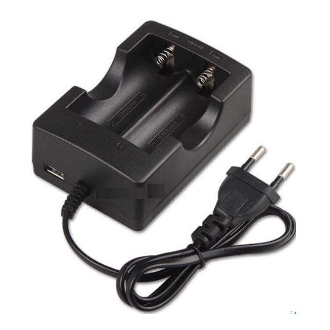 Dual-Slot 18650 Lithium-Ion Battery Charger | Model HD-999A