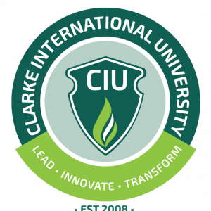 Clarke International University logo